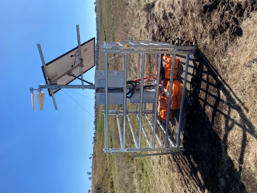 UNE's Auto-analyzer on the Gara River at Guyra