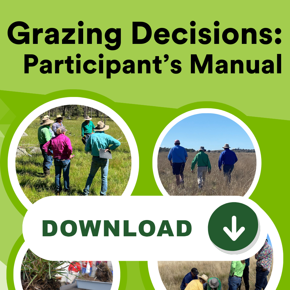 Click the image to download the PDF version of the Drought Resilient Pasture Landscape project's Participant's Manual